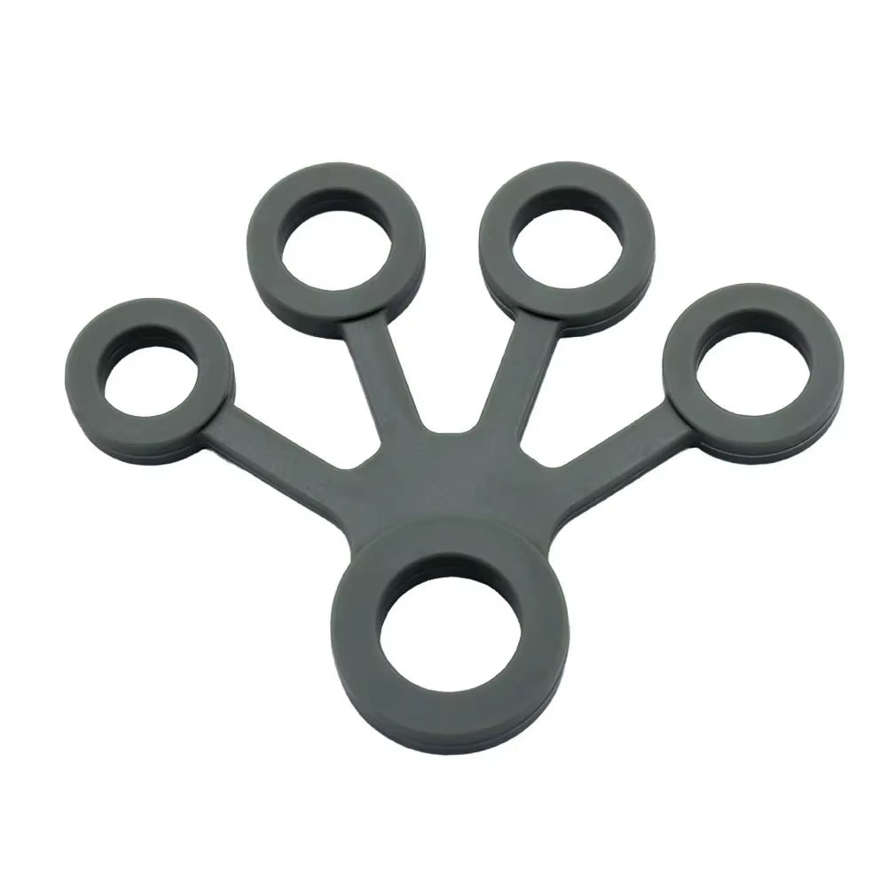 Silicone Hand Expander Finger Hand Grip Finger Training Stretcher Trainer Strength Resistance Bands Wrist Exercise Fitness 1Pc