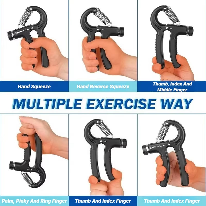 5-60KG Hand Grip Strengthener Gym Equipment Gripper Forearm Exerciser Grips Exercise Hands and Fingers Trainer Muscle Fitness