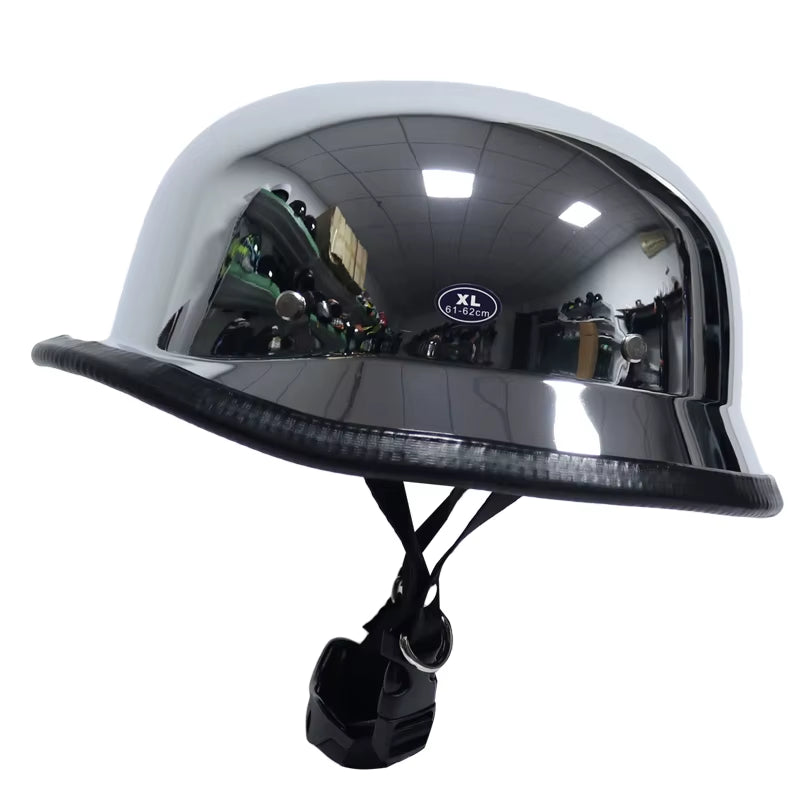 World War II German Style Motorcycle Helmet Capacetes Open Face Retro Motorcycle Helmet Cascos Para Moto