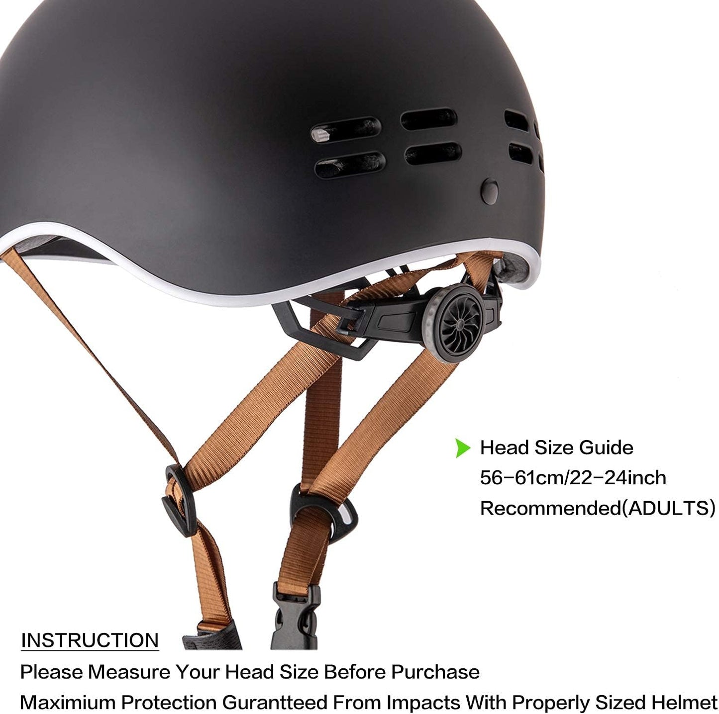 Bike Helmet Adults - Road Bike Helmet for Women and Men Cycling Helmet Adjustable Safety Certified for Skateboard Bicycle Helmets