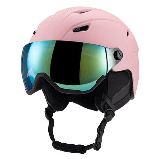 Winter Ski Helmet Skiing Helmet with Goggles Bike Helmet Protective EPS Foam Safety Helmet for Men Women Youth