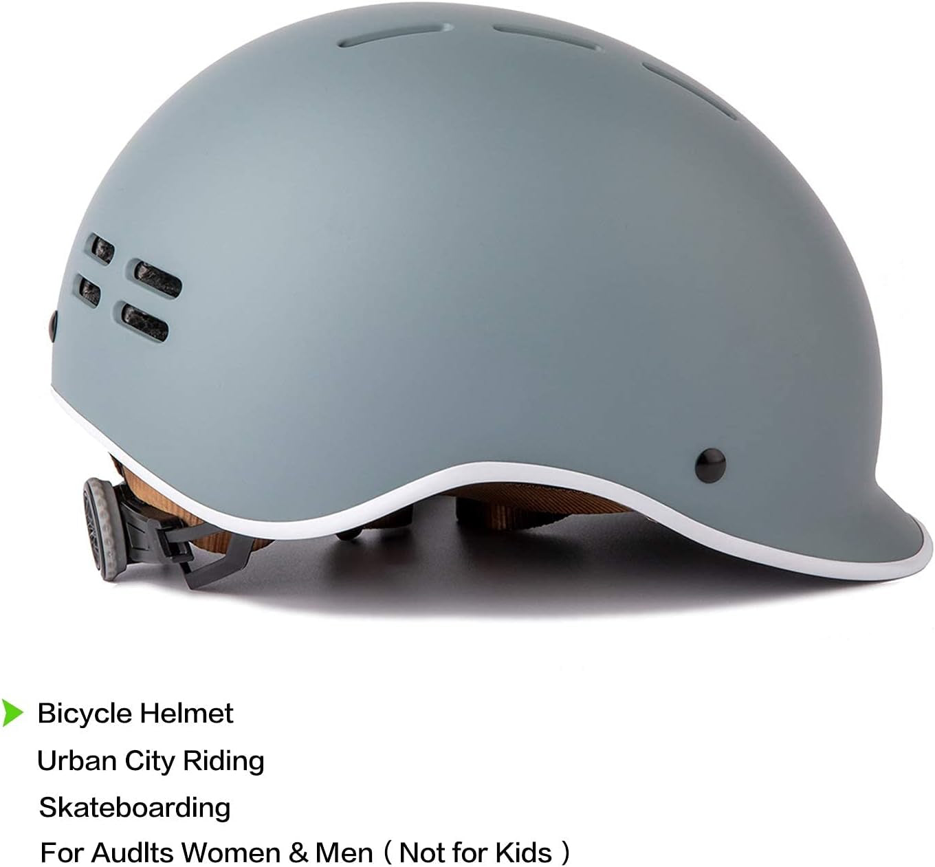 Bike Helmet Adults - Road Bike Helmet for Women and Men Cycling Helmet Adjustable Safety Certified for Skateboard Bicycle Helmets