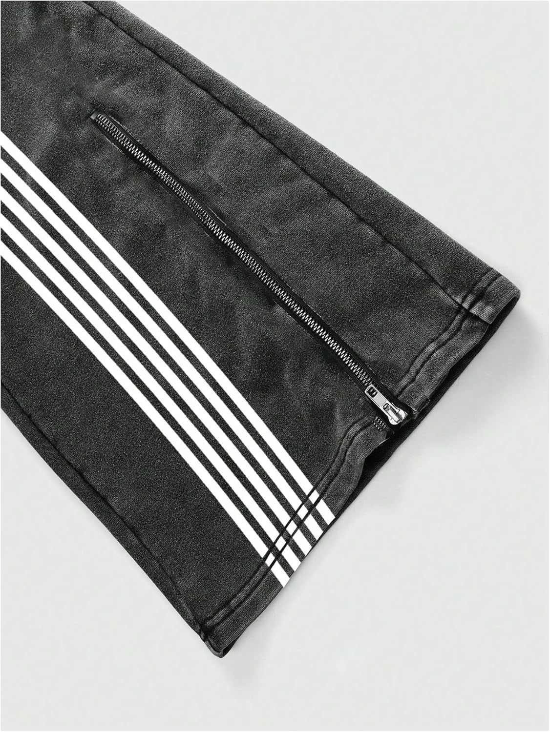 Men'S Y2K Baggy Sweatpants Wide Leg Stripe Track Pants Drawstring Fall Pant with Pockets Streetwear