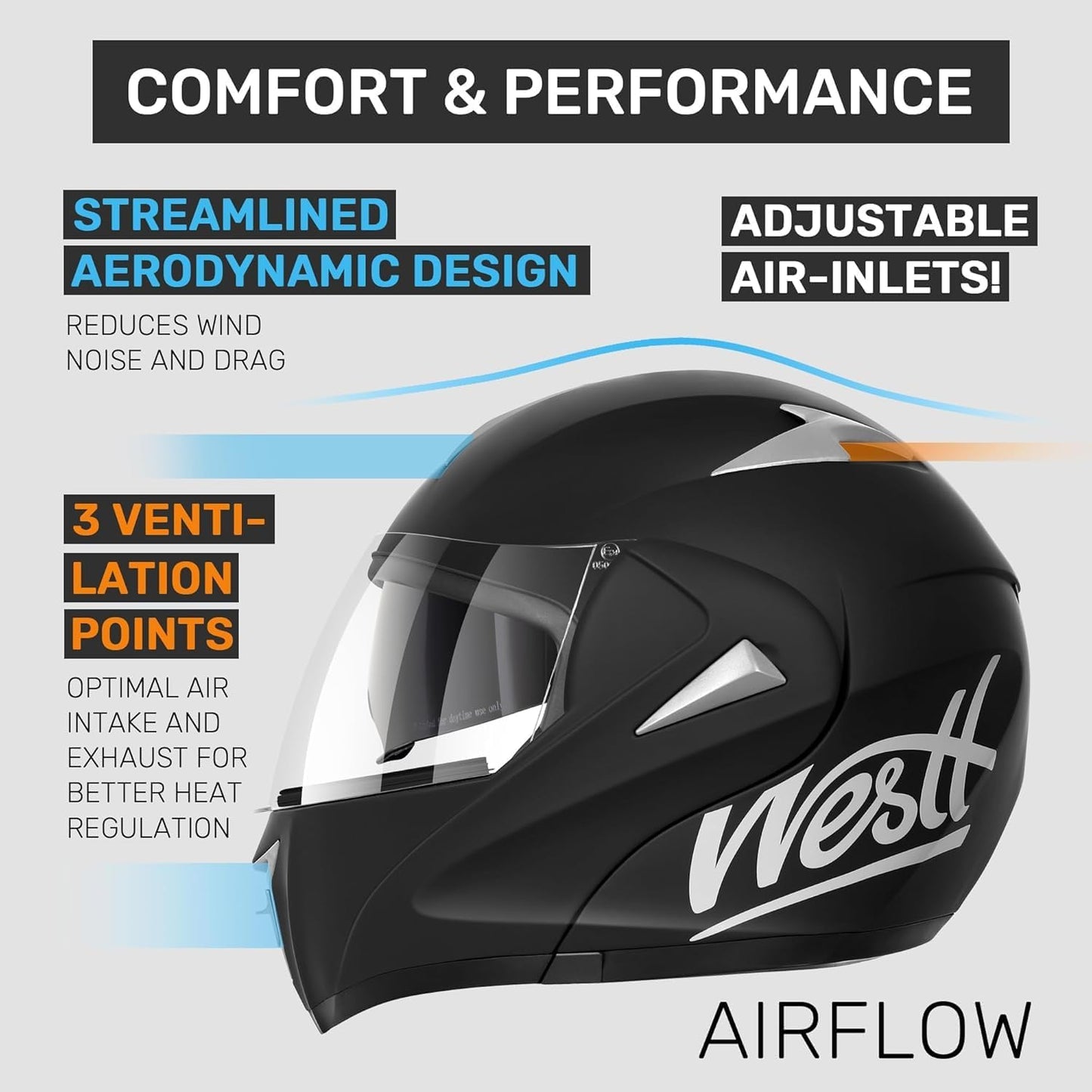 Dirtbike Helmets for Adults - Liftable Chin Half & Full Helmet Motorcycle - Motorcycle Helmets Motorbike Open Face Dual Visor DOT Helmet(S/Black Gold Torque)