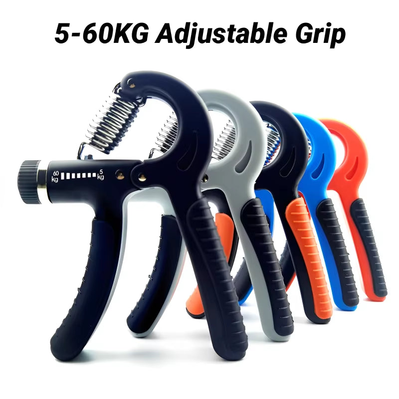 5-60KG Hand Grip Strengthener Gym Equipment Gripper Forearm Exerciser Grips Exercise Hands and Fingers Trainer Muscle Fitness
