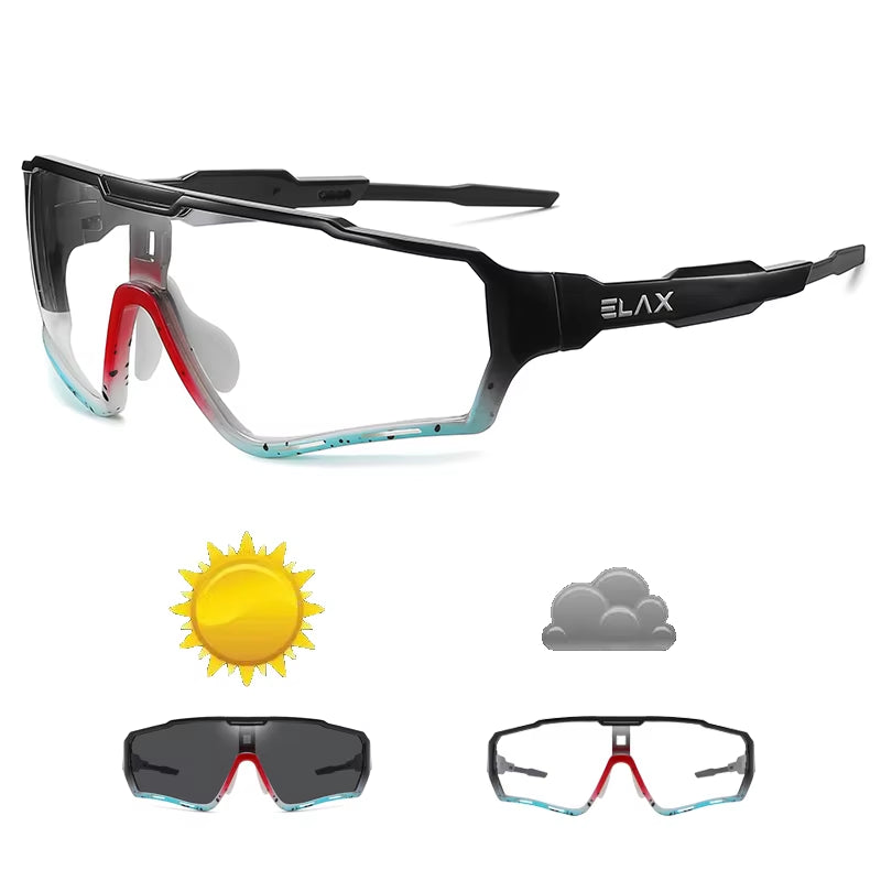 Photochromic Sunglasses Men Women Sun Glasses Fishing Eyewear UV400 Cycling Hiking Outdoor Sport Goggles